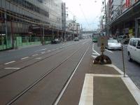 休止区間となった岐阜駅を望む